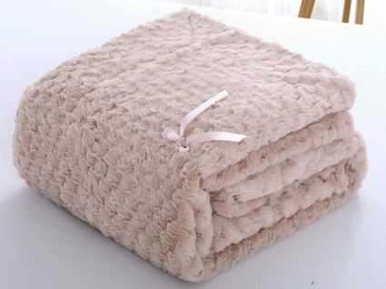 Покрывало Софи де Марко Аврил (пудра) 160х220