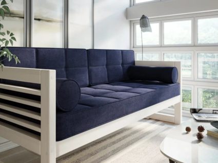 Диван Арско Сега трехместный синий