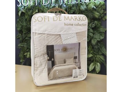 Покрывало Софи де Марко Жизель (пудра) 160х220