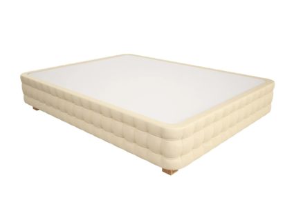 Кровать Mr.Mattress Twin Box экокожа Beige 160х195