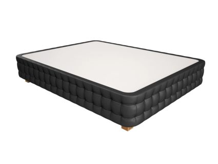 Кровать Mr.Mattress Twin Box экокожа Black 200х195