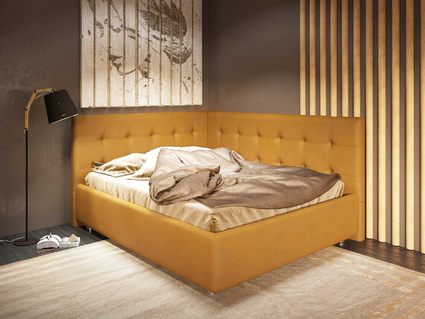 Кровать Nuvola Sabina угловая Velutto 14