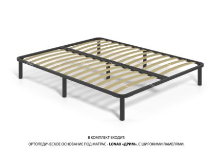 Кровать Lonax Кармела велюр Dolly-1 200х200