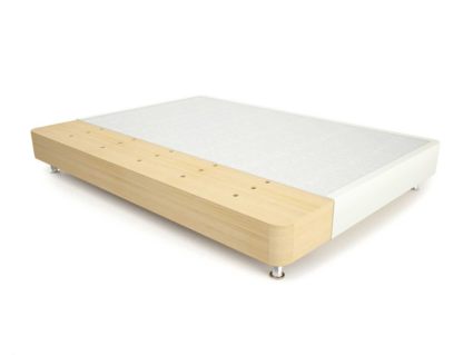 Кровать Mr.Mattress Fine Box экокожа White 266