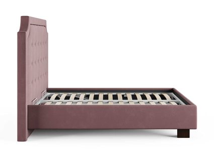 Кровать Сонум Elysium Экокожа Коричневый (с основанием) 140х190