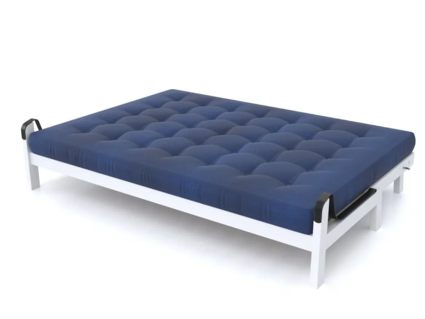 Диван Арско Локи трехместный синий Длина 208 см