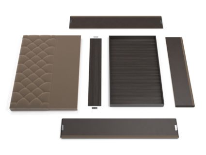 Кровать Lonax Элоиза велюр Dolly-1 (с подъемным механизмом) 140х190