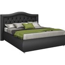 Кровать Sleeptek Premier 6 Экокожа Black 160х200