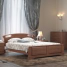 Кровать DreamLine Афродита 1 ясень Орех 150х195