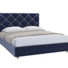 Кровать Sontelle Киара Blue + White 180х190